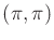 $ (\pi,\pi)$